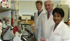 Scientists working